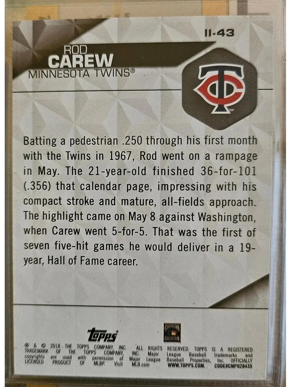 Topps 2018 series